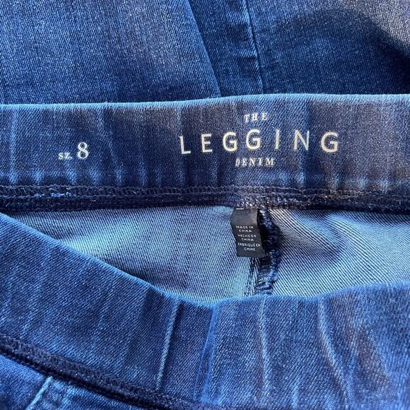 WHBM The Legging Denim pull on Legging jean - Picture 4 of 5